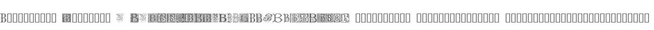 Ornamental Initials B