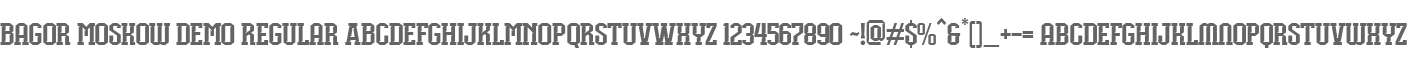 Bagor Moskow DEMO