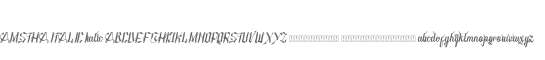 AMSTHA ITALIC Italic
