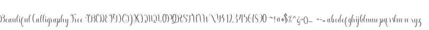 Beautiful Calligraphy Free