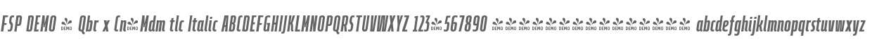 FSP DEMO - Qbr x Cn-Mdm tlc