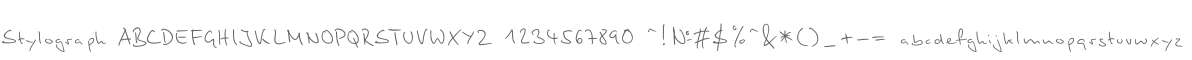Stylograph