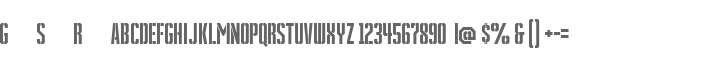 Grenade Stencil Regular