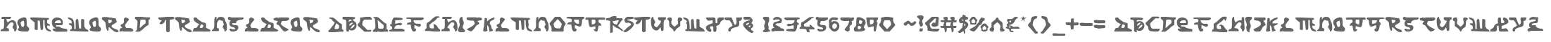 Homeworld Translator