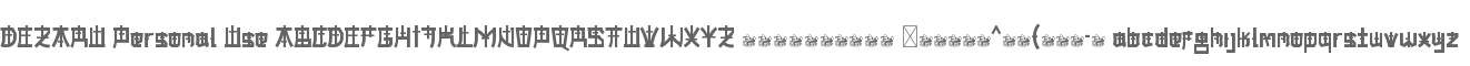 DEZARU Personal Use