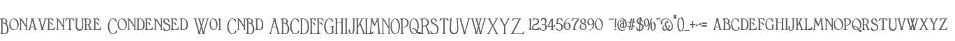 Bonaventure Condensed W01 CnBd