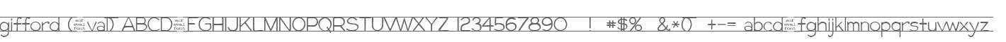 gifford (eval)