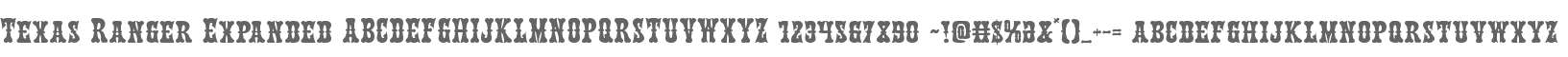 Texas Ranger Expanded