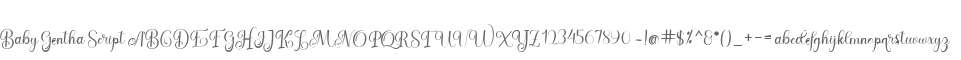 Baby Gentha Script