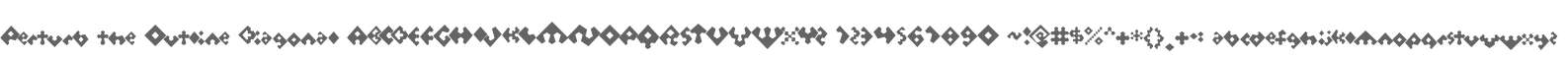 Perturb the Outline Diagonal