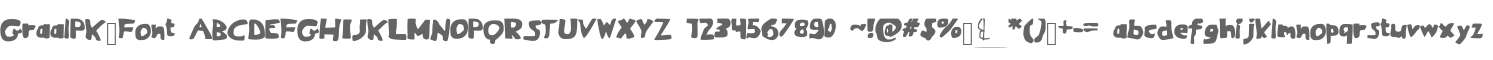 GraalPK_Font