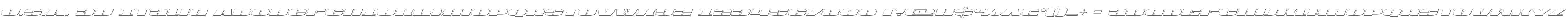 U.S.A. 3D Italic
