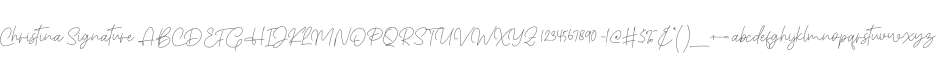 Christina Signature