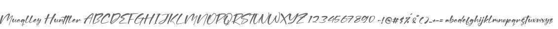 Mucqlley Hunttler