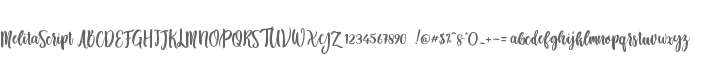 Melita Script