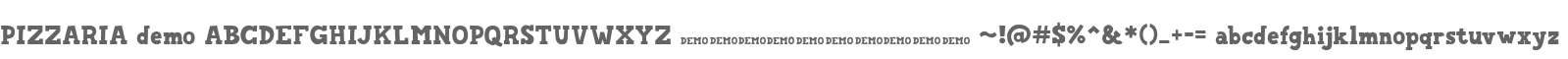 PIZZARIA demo