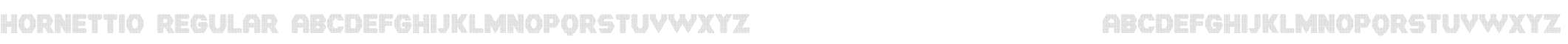Hornettio Regular