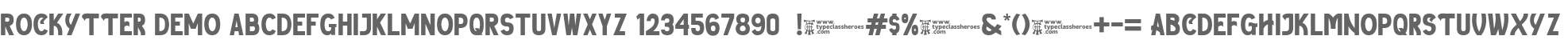 Rockytter DEMO
