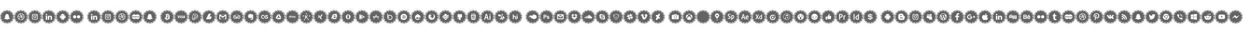 social icons