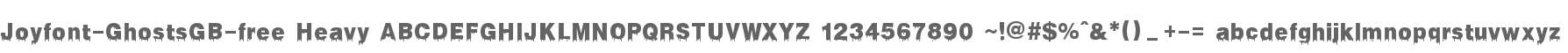 Joyfont-GhostsGB-free