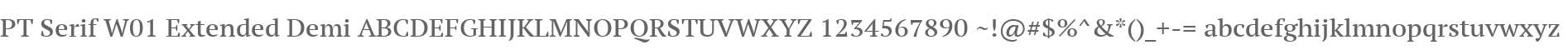 PT Serif W01 Extended Demi