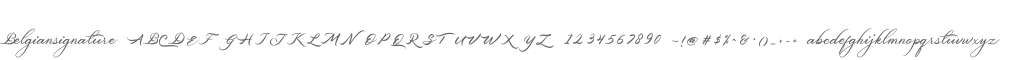 Belgiansignature