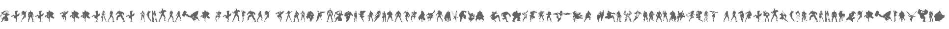 Heroes Assemble Dingbats Regular
