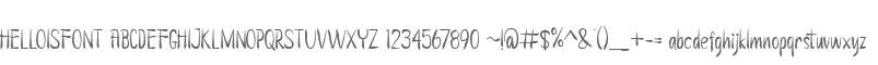 HELLOISFONT