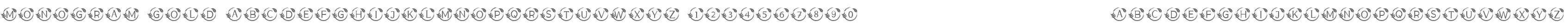 MONOGRAM GOLD