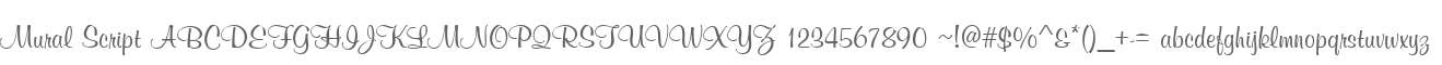 Mural Script