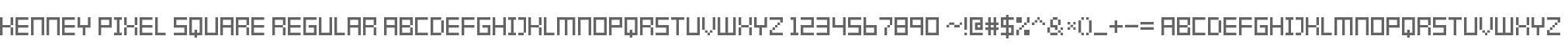 Kenney Pixel Square