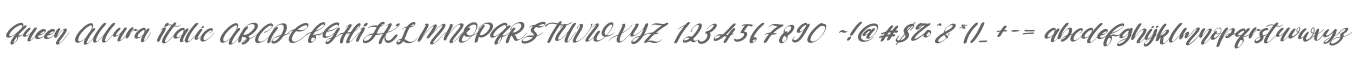 Queen Allura Italic