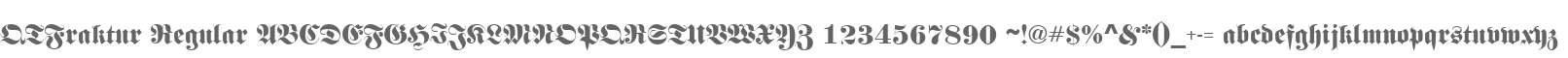 QTFraktur Regular
