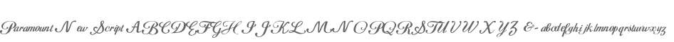 Paramount New Script