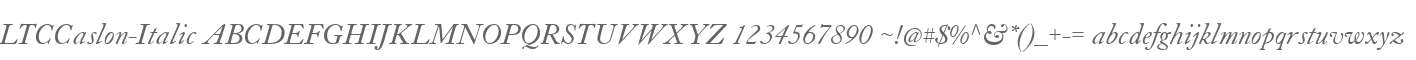 LTCCaslon-Italic