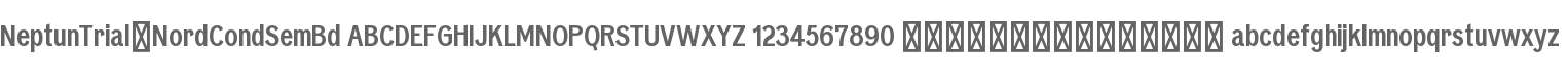 Neptun Nord Trial Cond SemBd