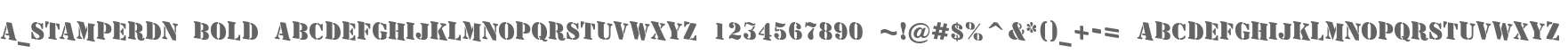 a_StamperDn Bold