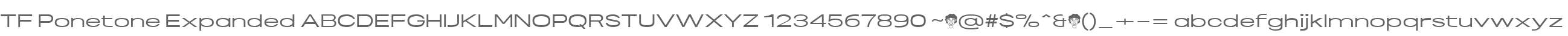 TF Ponetone Expanded