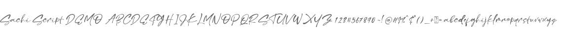 Sachi Script DEMO