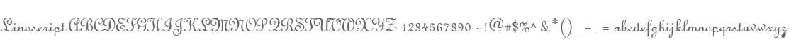 Linoscript