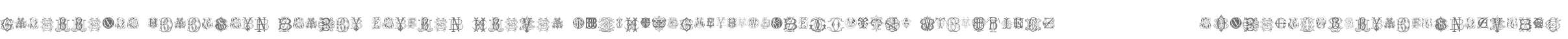 Intellecta Monograms Random Samples Eleven