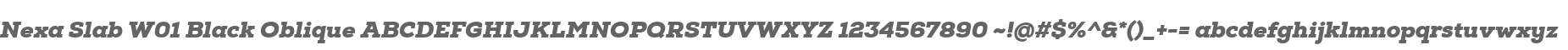 Nexa Slab W01 Black Oblique