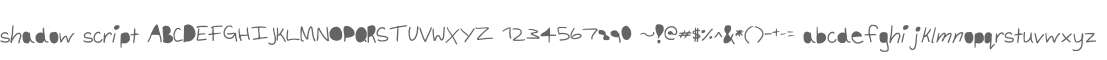shadow script