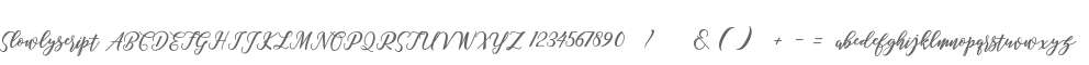 Slowlyscript