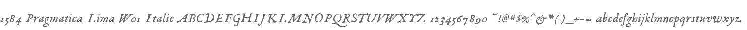1584 Pragmatica Lima W01 Italic