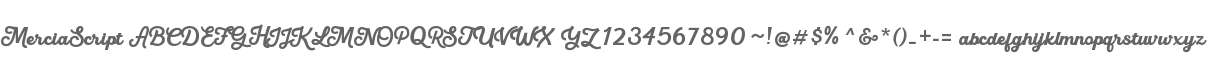 Mercia Script