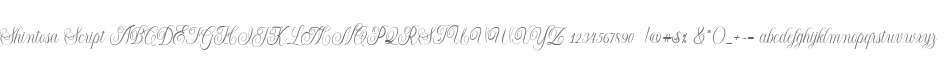 Shintosa Script