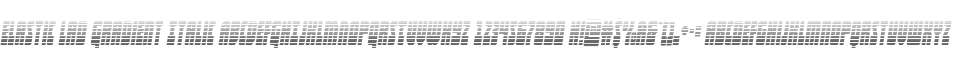 Elastic Lad Gradient Italic