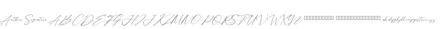 Anthoni Signature