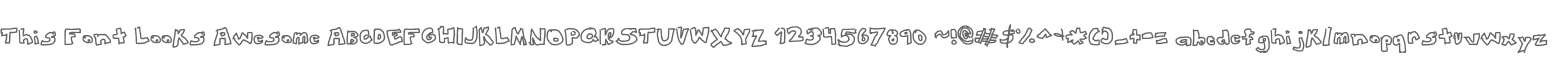 This Font Looks Awesome